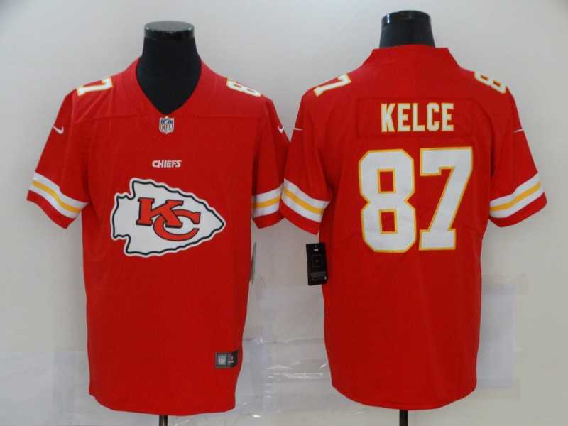 Nike Chiefs 87 Travis Kelce Red Team Big Logo Vapor Untouchable Limited Jersey,We sell and wholesale Nike Chiefs 87 Travis Kelce Red Team Big Logo Vapor Untouchable Limited Jersey on line form chian!